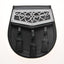 Black Leather Celtic Interweave Plate Sporran