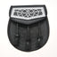 Black Leather Celtic Interweave Plate Embossed Sporran