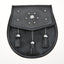 Semi Dress Black Calfskin Circular Studded Sporran