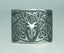 Highland Stag Belt Buckle, Chrome Finish