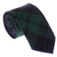 100% Wool Tartan Neck Tie - Black Watch Modern
