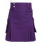 Ladies Purple Utility Kilt