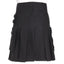 Ladies Black Utility Kilt