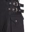 Ladies Black Utility Kilt