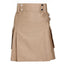 Ladies Khaki Utility Kilt