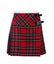 Ladies Polyviscose Billie Kilt - Royal Stewart Modern