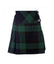 Ladies Polyviscose Billie Kilt - Black Watch Modern