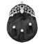 Black Calfskin Antique Stag Head Sporran