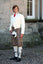 Ivory Prince Charlie Jacket with 5 Button Vest, Scottish Made