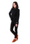 Ladies Fashion Jacket - Navy with Black Watch detail