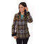 Ladies Harris Tweed Jacket - Maggie Blue/Green Check