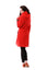 Ladies Duffle Coat in Red