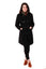 Ladies Duffle Coat in Black