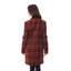 Ladies Harris Tweed 3/4 Length Jacket - Burnt Orange - REDUCED TO CLEAR