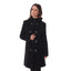 Ladies Duffle Coat in Black
