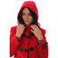 Ladies Duffle Coat in Red