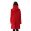 Ladies Duffle Coat in Red