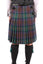 Men's Heavyweight Kilt - 100% Wool, 16oz, 8 Yard  - Bias Front
