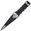 Dress Sgian Dubh - Celtic Knot Design - Antique Finish - Stone Top