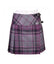 Ladies Billie Kilt - Grey/Purple LA Check