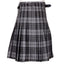 Men's Kilt - Polyviscose Party Kilt - Grey Granite
