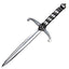 Thistle Hilt Sword Design Pewter Kilt Pin