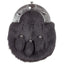 Full Dress Celtic Knot Smoke Grey Rabbit Fur Sporran