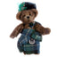 Hand Made Plush Highlander Teddy Bear in 500 Tartans - Made to Order