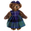 Hand Made Plush Bella Teddy Bear in 500 Tartans - Made to Order