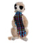 Plush Meerkat with Tartan Scarf Small in 500 Tartans - Made to Order