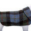 Harris Tweed Dog Coat - Green/Blue Macleod Check