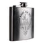Clan Crest Engraved Hip Flask - 6oz