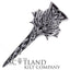 Highland Thistle Kilt Pin Chrome Finish