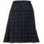 Ladies Acryllic Knee Length Kilt - Black Watch