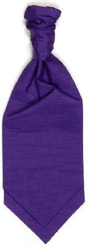 Childrne's Polyester Shantung Ruche Tie - Imperial