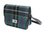 Harris Tweed Small Laggan Mini Bag - Black/Green/Red Check