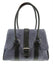 Harris Tweed Medium Orchy Scallop Bag in Blue/Grey