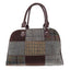 Harris Tweed Patchwork Bag in Heather Herringbone