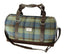 Harris Tweed Clyde Weekend Bag - Light Green Check
