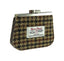 Harris Tweed Clasp Purse - Brown Dogtooth
