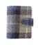 Harris Tweed Gents Wallet in Light Green/Blue Check