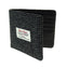 Harris Tweed Classic Gents Wallet - Black Fleck