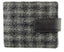 Harris Tweed Classic Gents Wallet with Zip - Grey Check