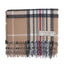 Lochcarron 100% Lambswool Scarf - Camel Yarrow Plaid