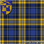 Men's Irish County Crest Tartan Kilt, 8 Yard Mediumweight, Traditionally Hand Stitched