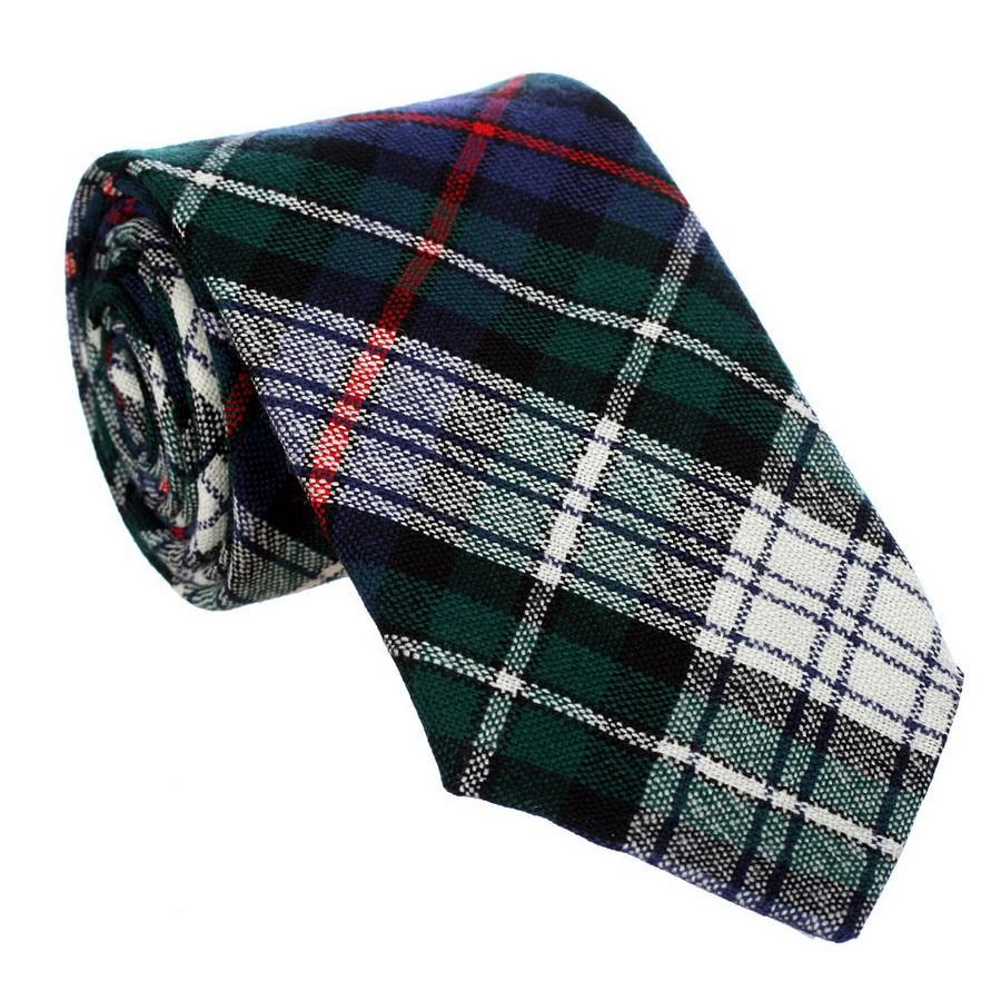 100% Wool Tartan Neck Tie - MacKenzie Dress Modern