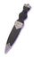 Matt Silver Plated Celtic Pip Top Sgian Dubh