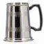 Pewter 2 Band Tankard with Metal Base