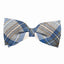 100% Wool Tartan Bow Tie - Stewart Muted Blue