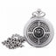 Quartz Half Hunter Pocket Watch - Celtic Knots Around Thistle Crest
